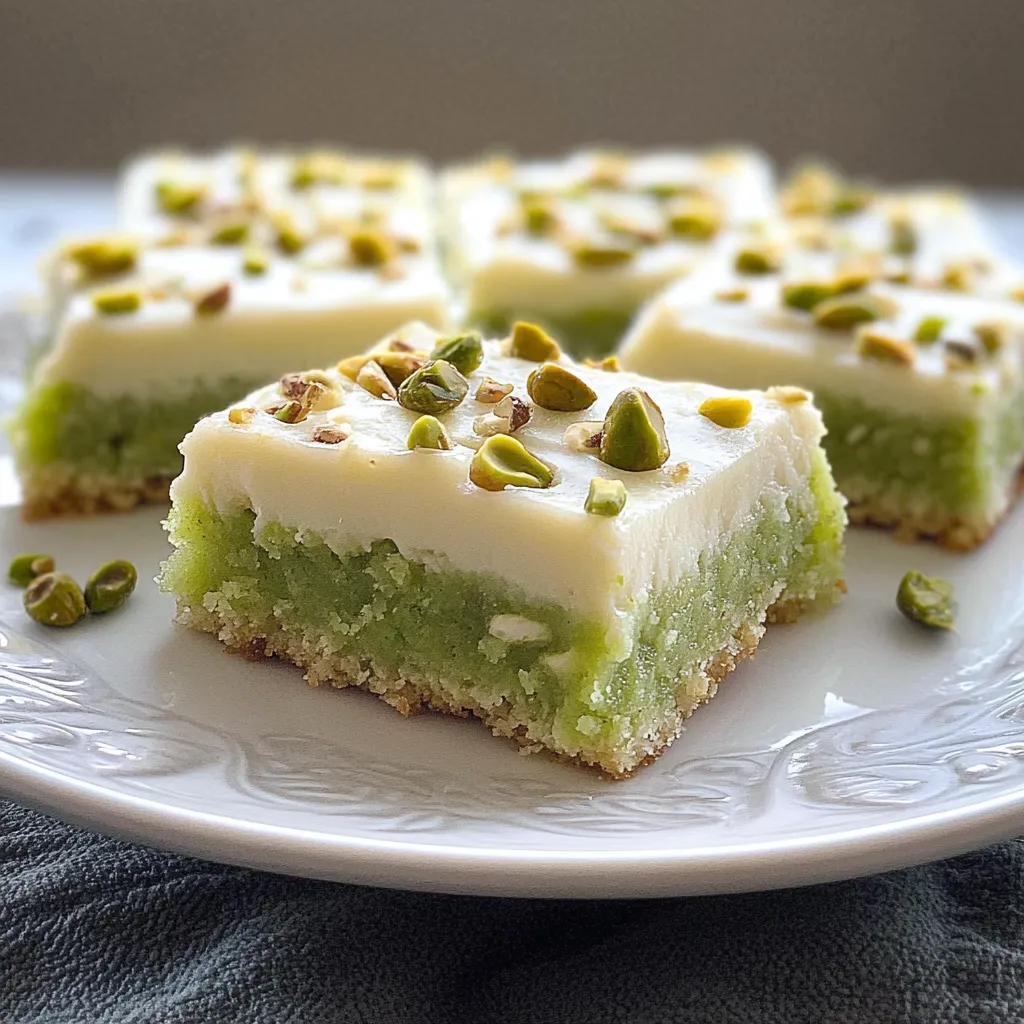 Tips for Pistachio Cookie Bars