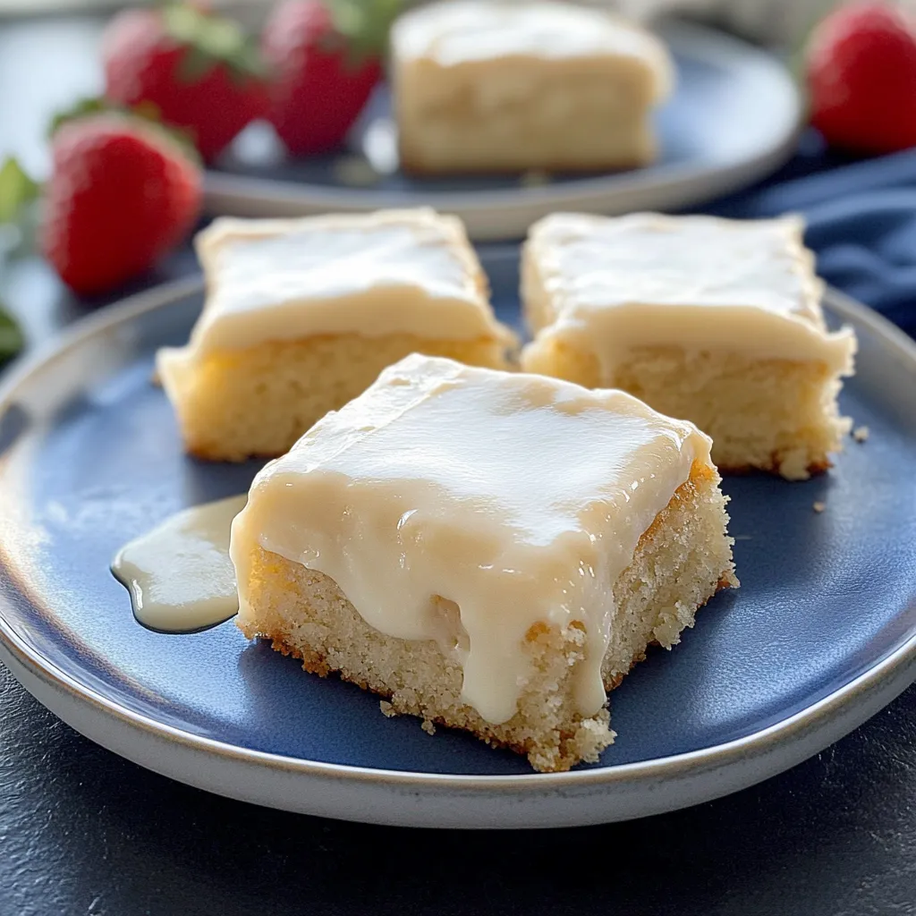 Tips for White Texas Sheet Cake