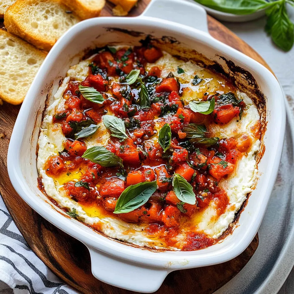 Tips for Baked Goat Cheese Bruschetta Dip