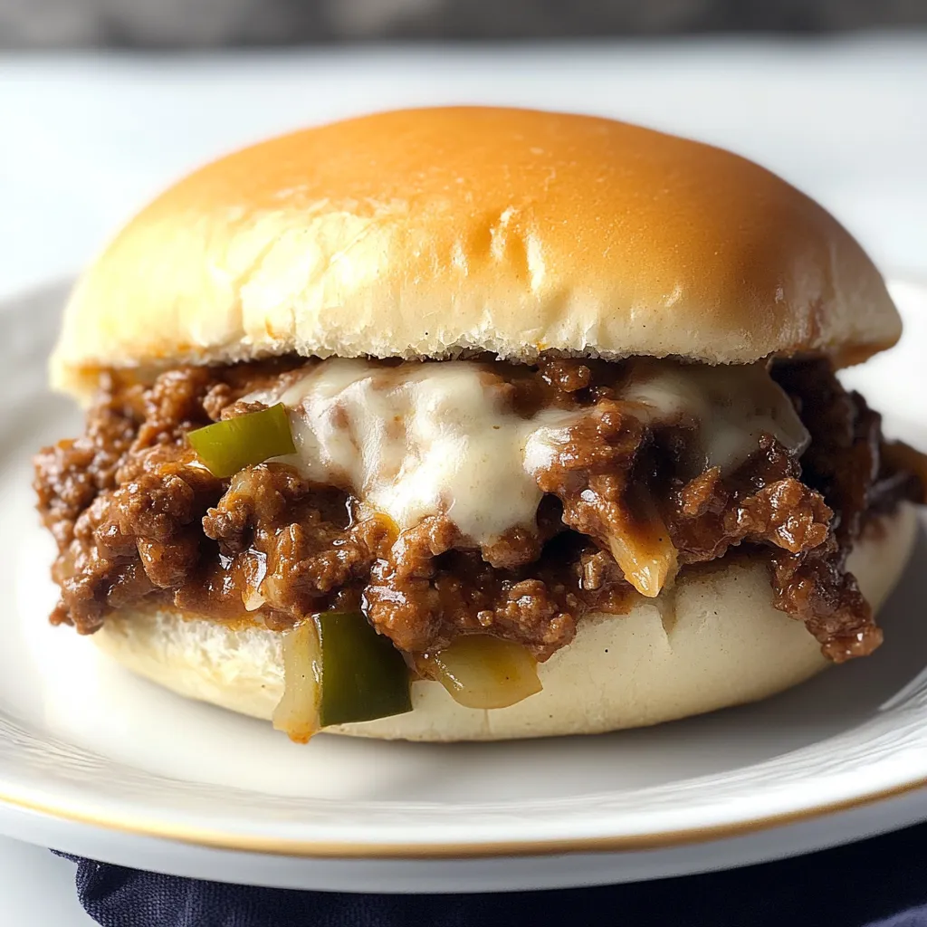 Tips for Cheesesteak Style Sloppy Joes