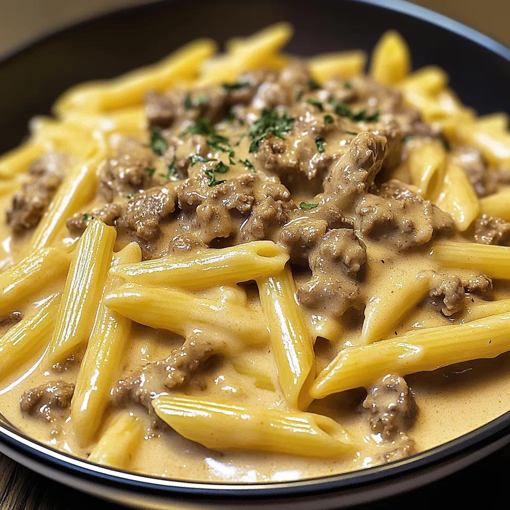 Tips for Creamy Velveeta Beef Stroganoff and Penne Pasta