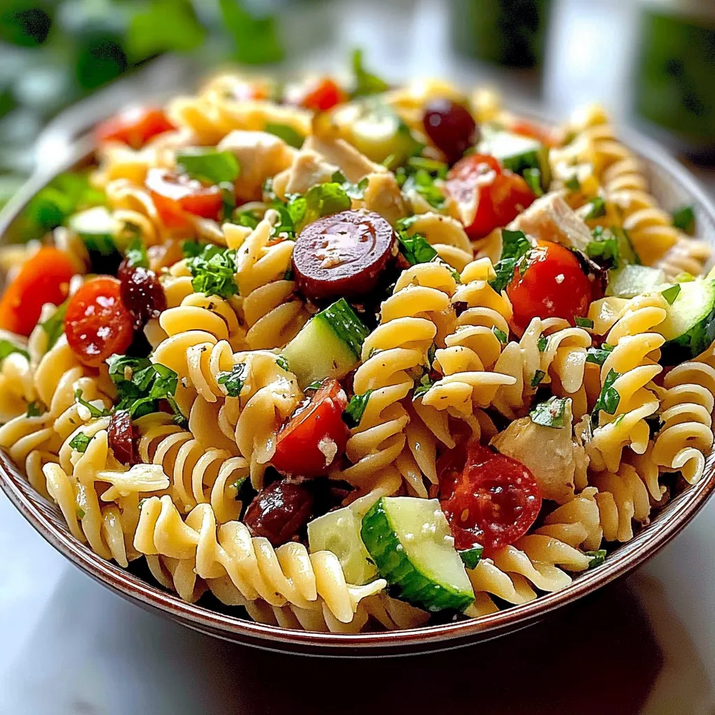 Tips for Pasta Salad with Italian Dressing