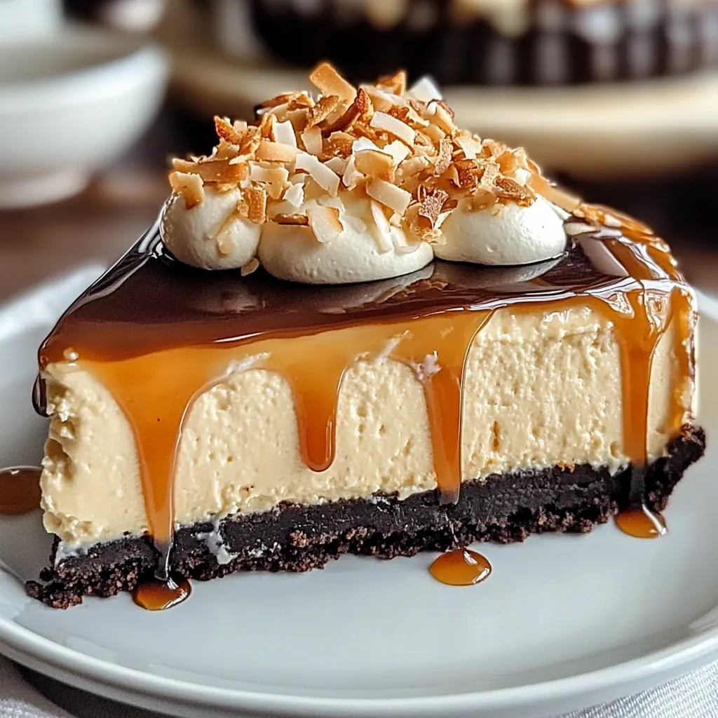 Tips for Samoa Cheesecake with Coconut Caramel