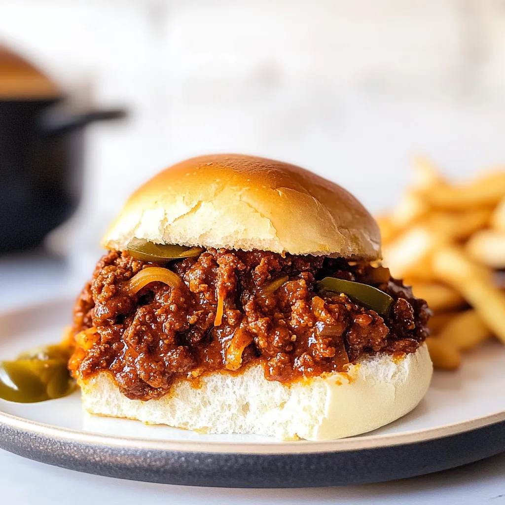 Tips for Sloppy Joe Recipe