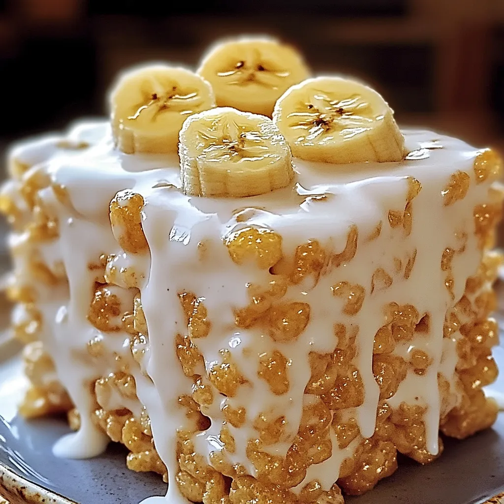 Tips for Banana Pudding Rice Krispie Treats