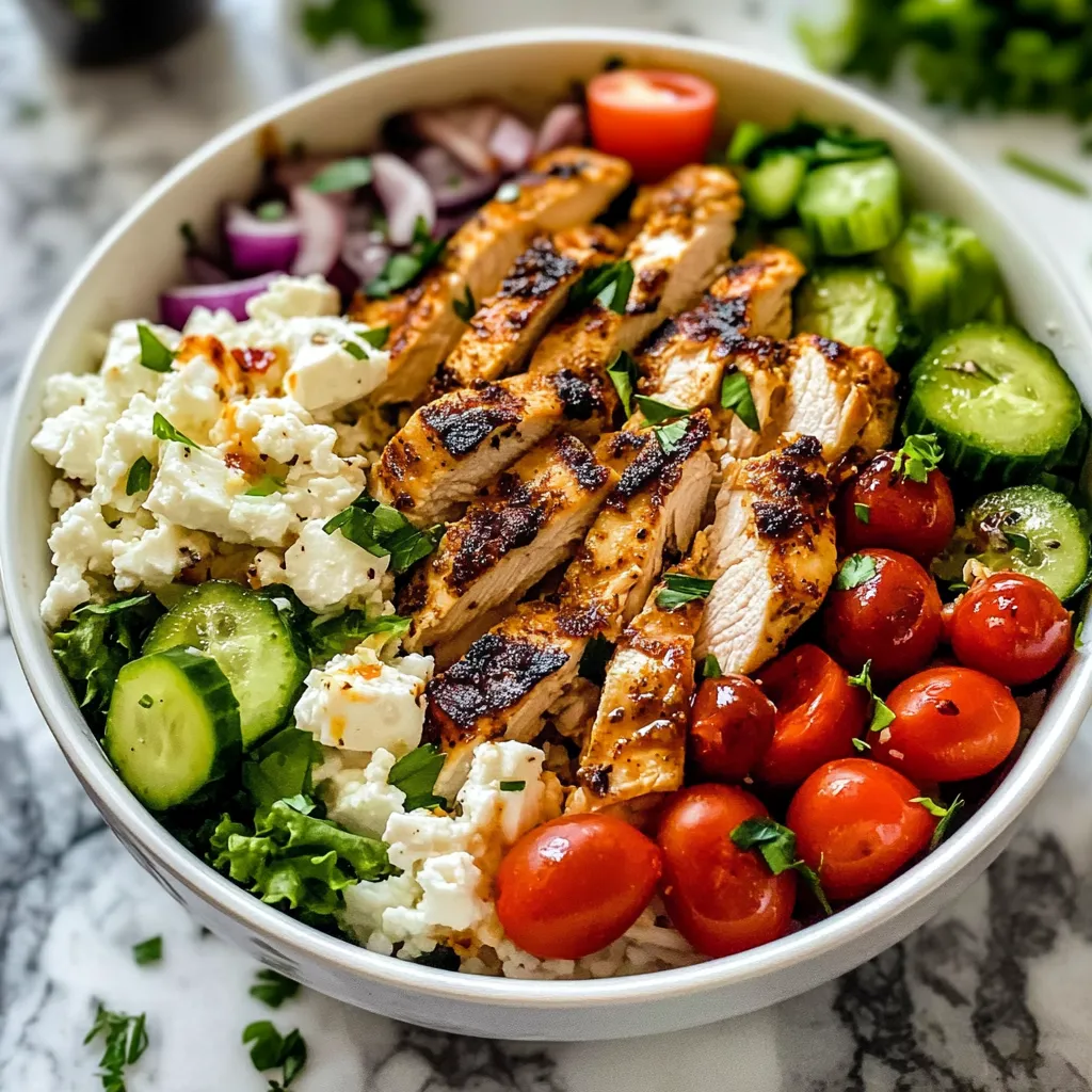 Tips for Greek Chicken Bowl Recipe