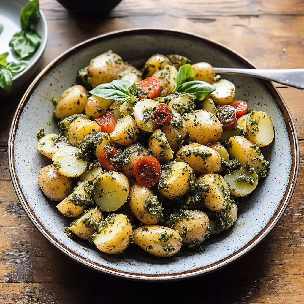 Tips for Pesto Potato Salad.