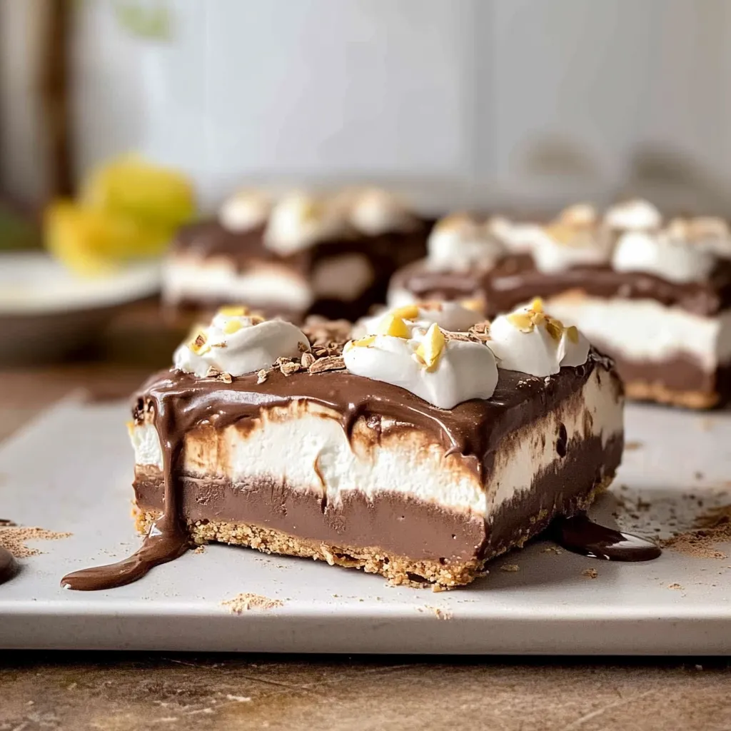 Tips for S’mores Chocolate Mousse Bars.