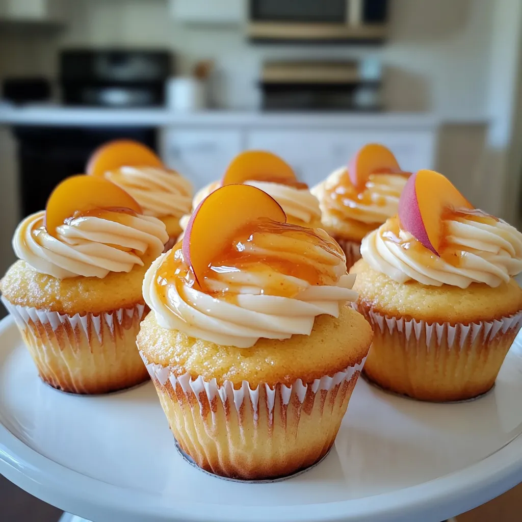 Tips for Honey Peach Cream Cheese Cupcakes