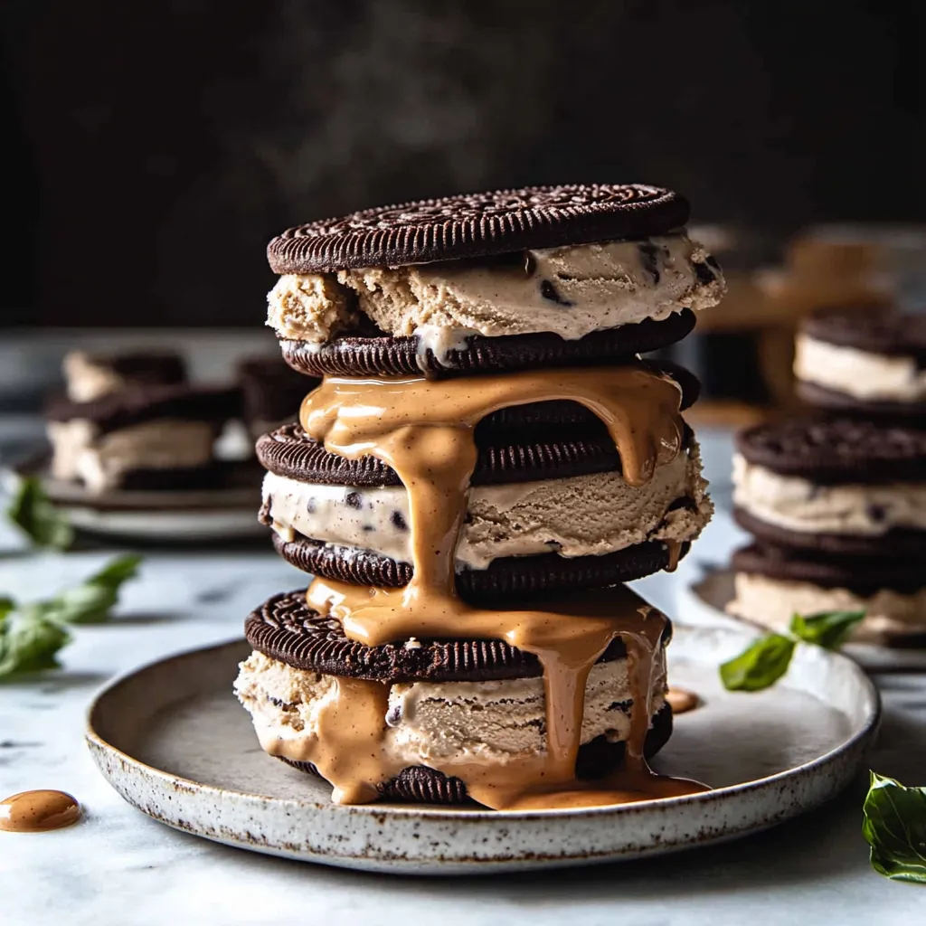 Tips for Peanut Butter Mocha Oreo Ice Cream Sandwiches