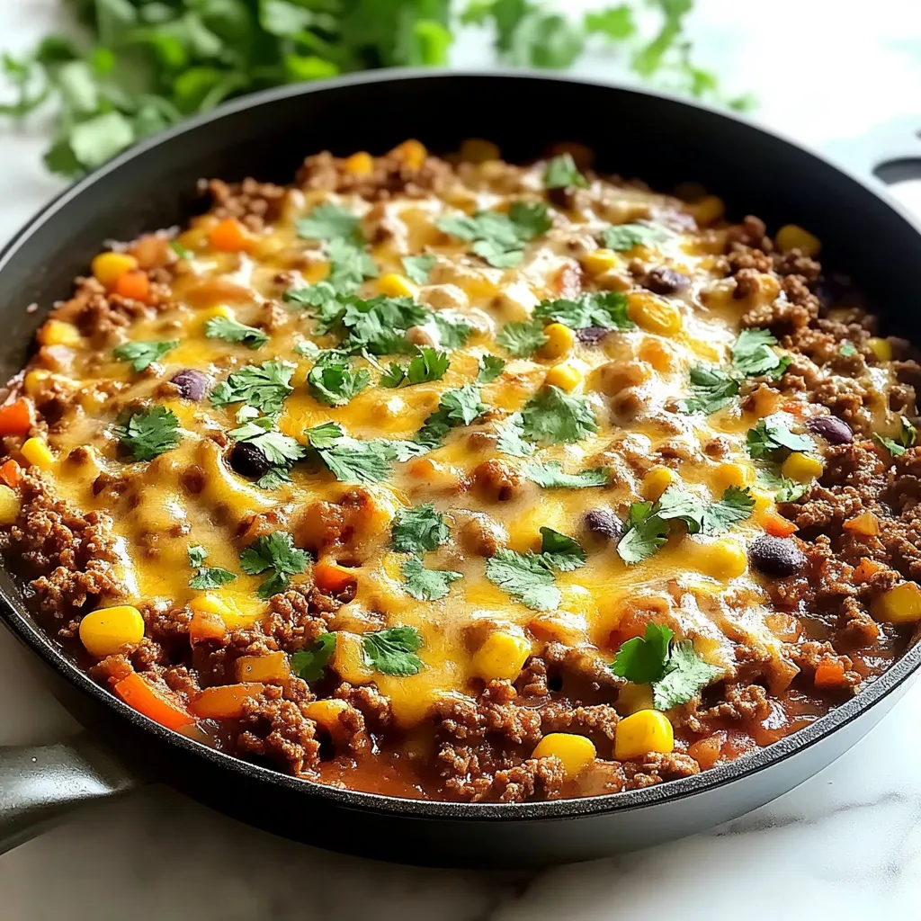Tips for Mexican Ground Beef Skillet Recipe is a quick delight!
