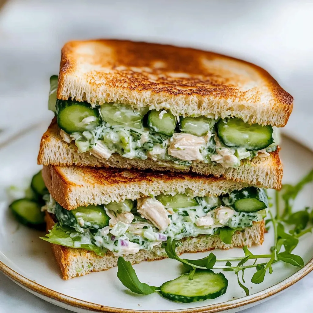 Tips for Easy Cucumber Salad Sandwiches