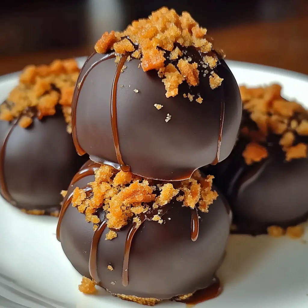 Tips for No Bake Caramel Crunch Butterfinger Truffles Delight!