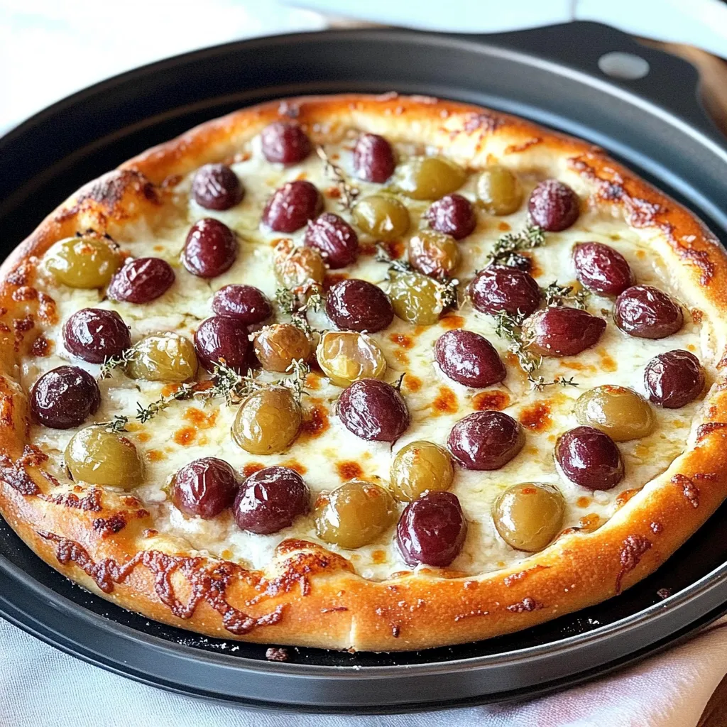 Tips for Fancy-Not-Fancy Roasted Grape Pizza