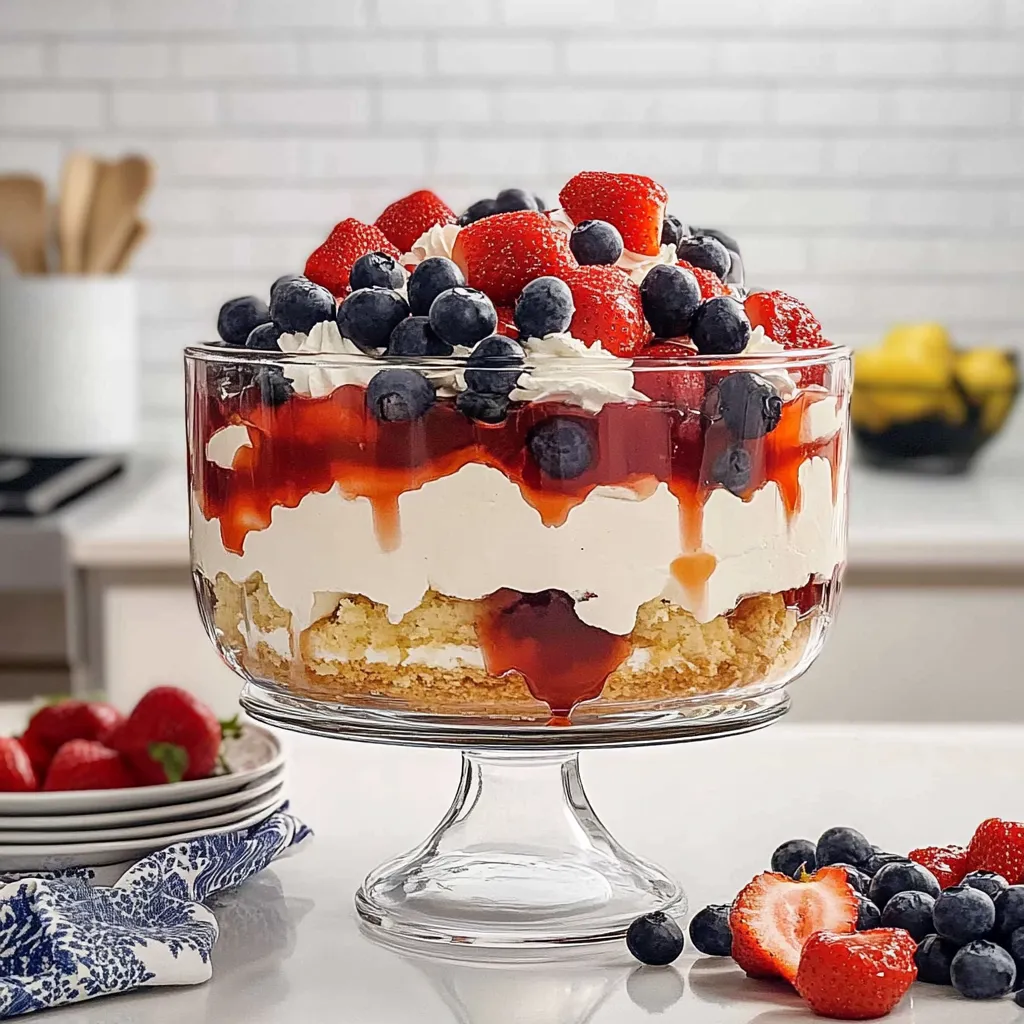 Tips for 4th of July Trifle