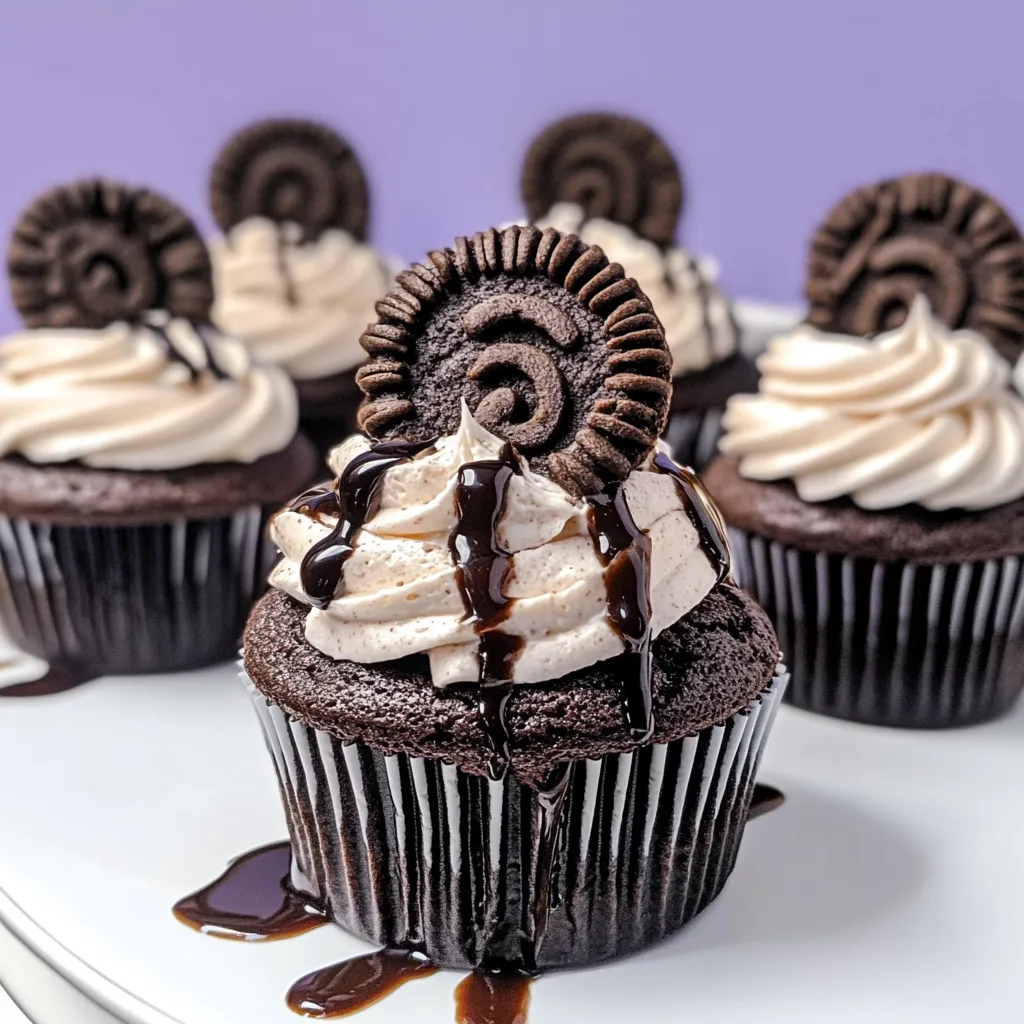 Tips for Cookies and Cream Cupcakes