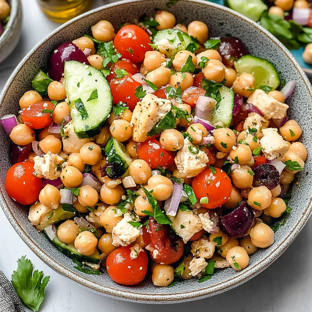 Tips for Mediterranean Chickpea Salad