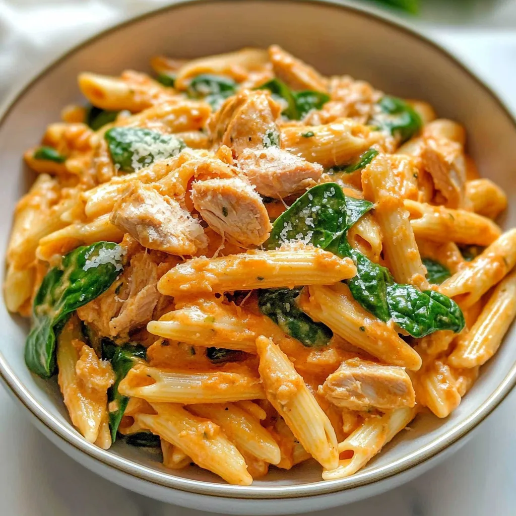 Tips for Creamy Tomato Spinach & Tuna Pasta