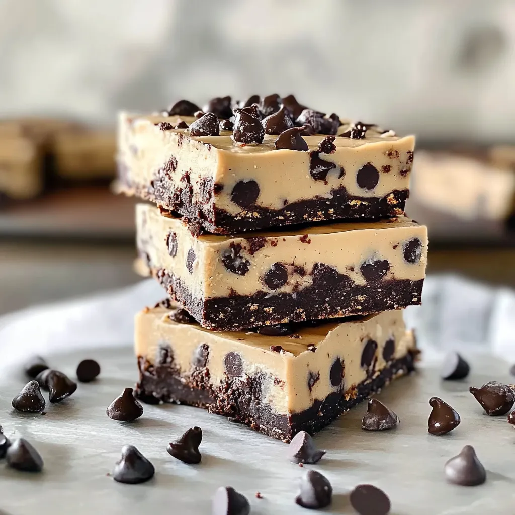 Tips for No Bake Cookie Dough Bars