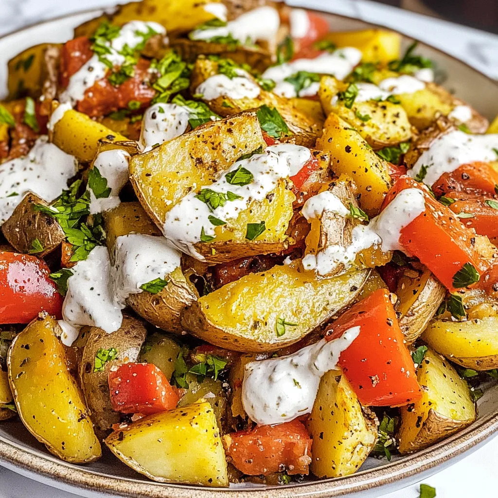 Tips for Loaded Mediterranean Potato Wedges