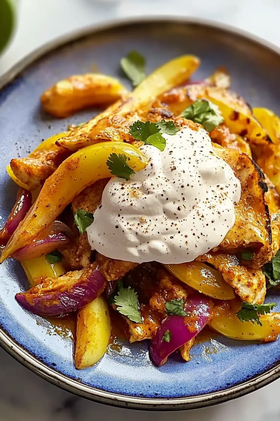 Air Fryer Chicken Fajitas Recipe