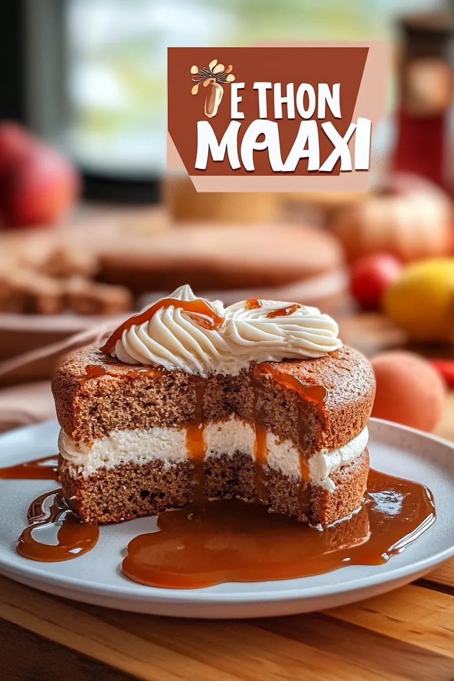 Apple Cider Whoopie Pie cookies with Caramel Filling