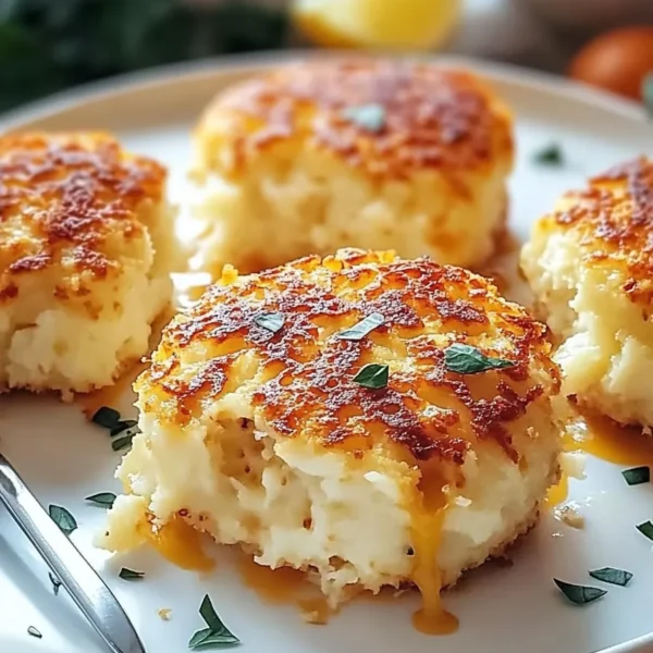 Baked Crab Cakes Freshly Out of the Oven