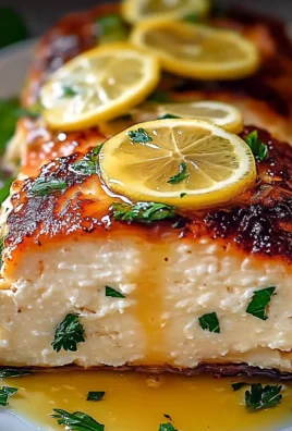 Baked Pineapple Salmon Plated with Fresh Herbs
