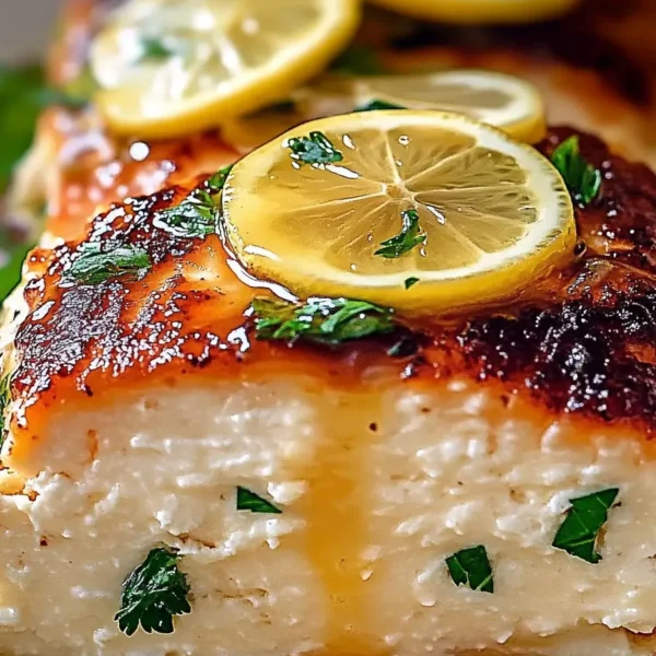 Baked Pineapple Salmon Plated with Fresh Herbs