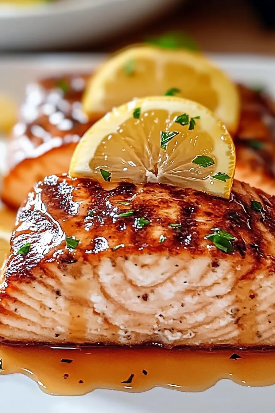 Baked Pineapple Salmon