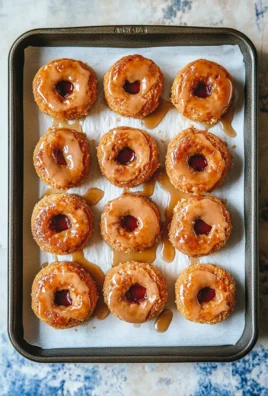 Baked Pumpkin Donuts with Maple Glaze