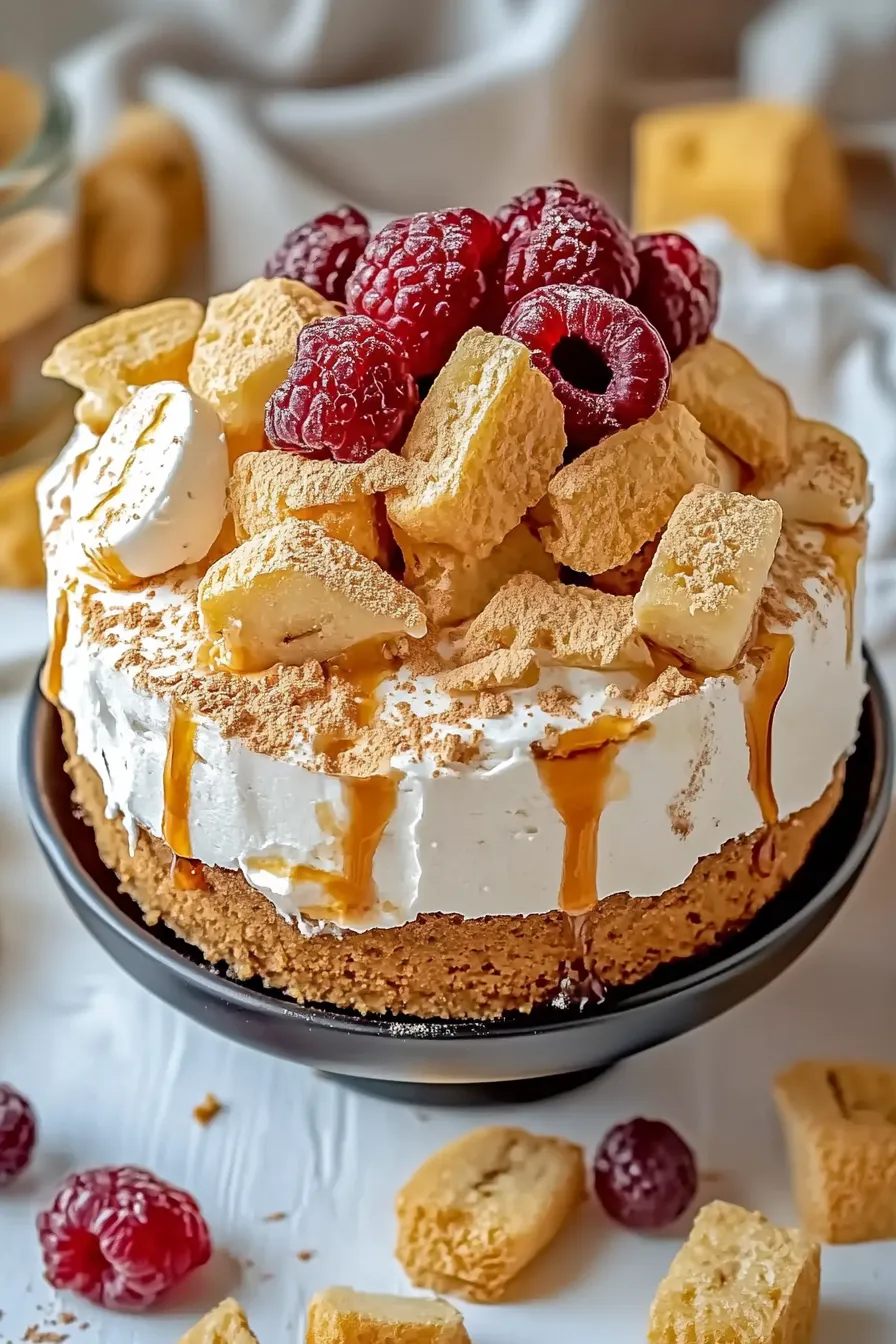 Biscoff Banana Pudding with Caramel