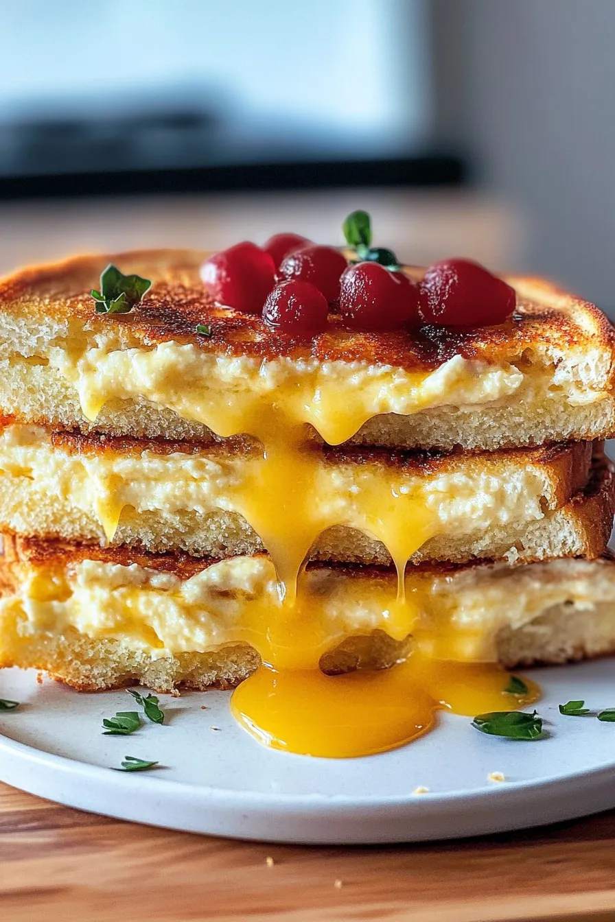 Breakfast Grilled Cheese