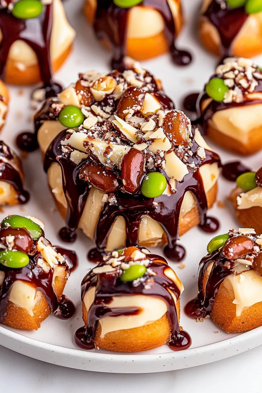 Caramel Apple Pretzel Bites