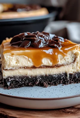 Delicious Caramel Brownie Cheesecake Slice