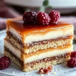 Caramel Pecan Dream Bars Freshly Baked