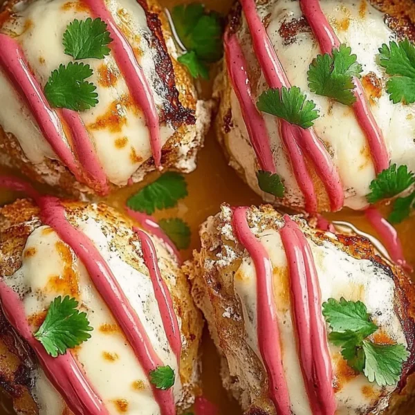 Cheesy Baked Fajita Chicken Platter