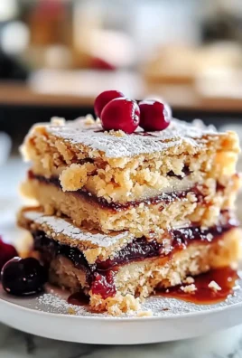Cherry Bars Freshly Baked and Ready to Enjoy