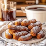 Cinnamon Sugar Twist Donuts Freshly Baked