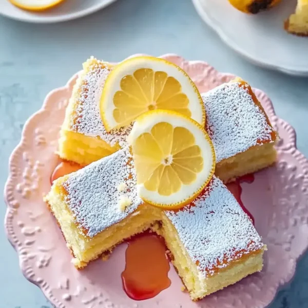 Cream Cheese Lemon Bars - Zesty Lemon Delight in Every Bite