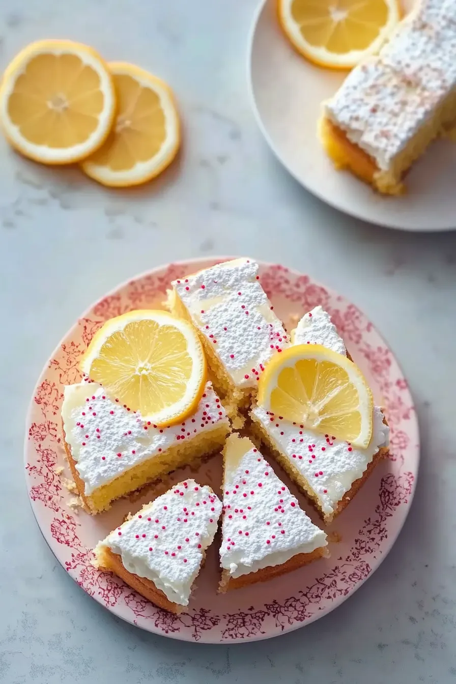 Cream Cheese Lemon Bars