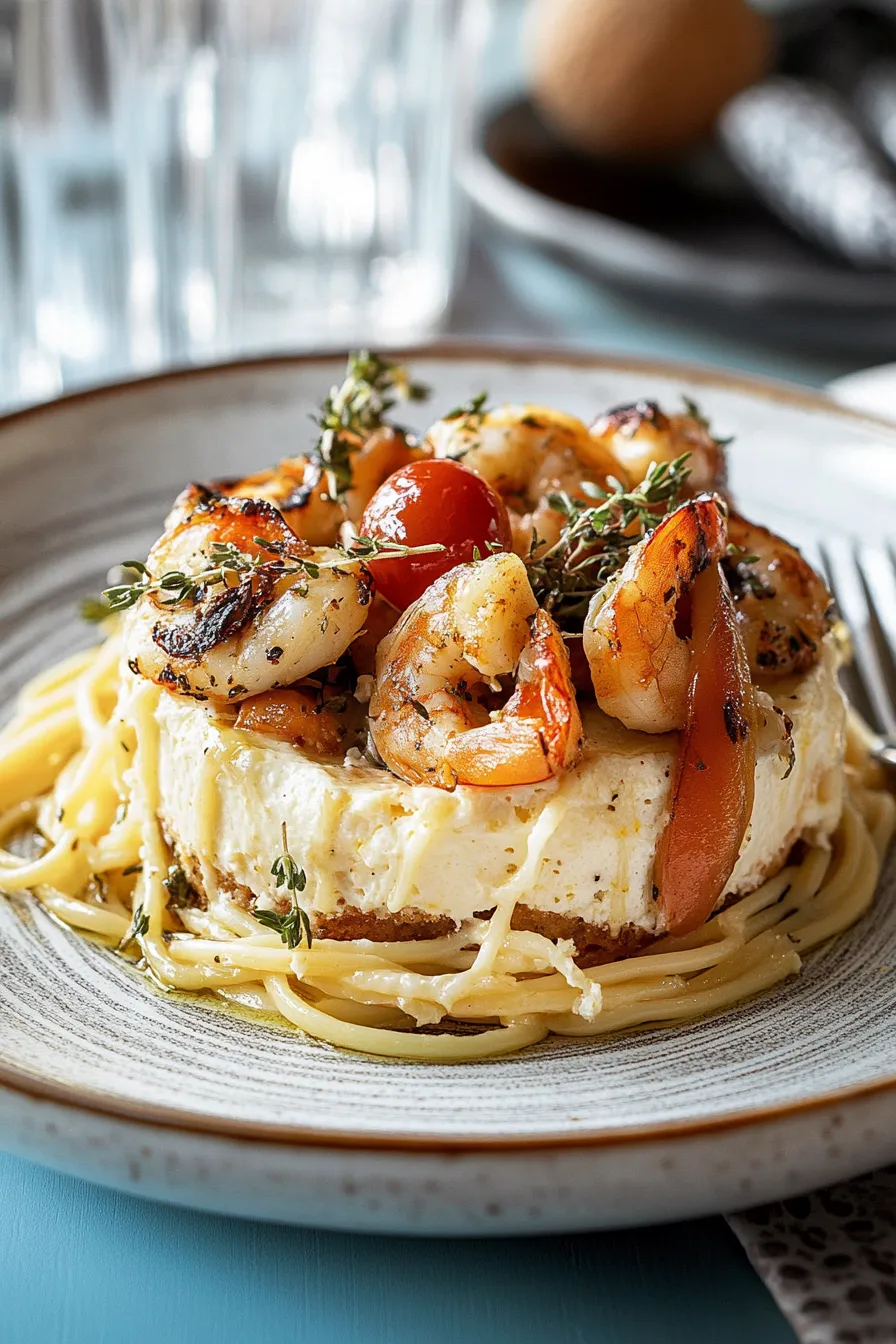 Creamy Garlic Seafood Pasta for Your Dinner Table