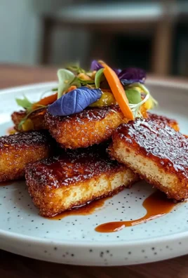Crispy Maple Sriracha Tofu Wings Fresh from the Oven