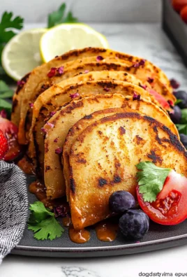 Delicious Crock Pot Birria Tacos on a Platter