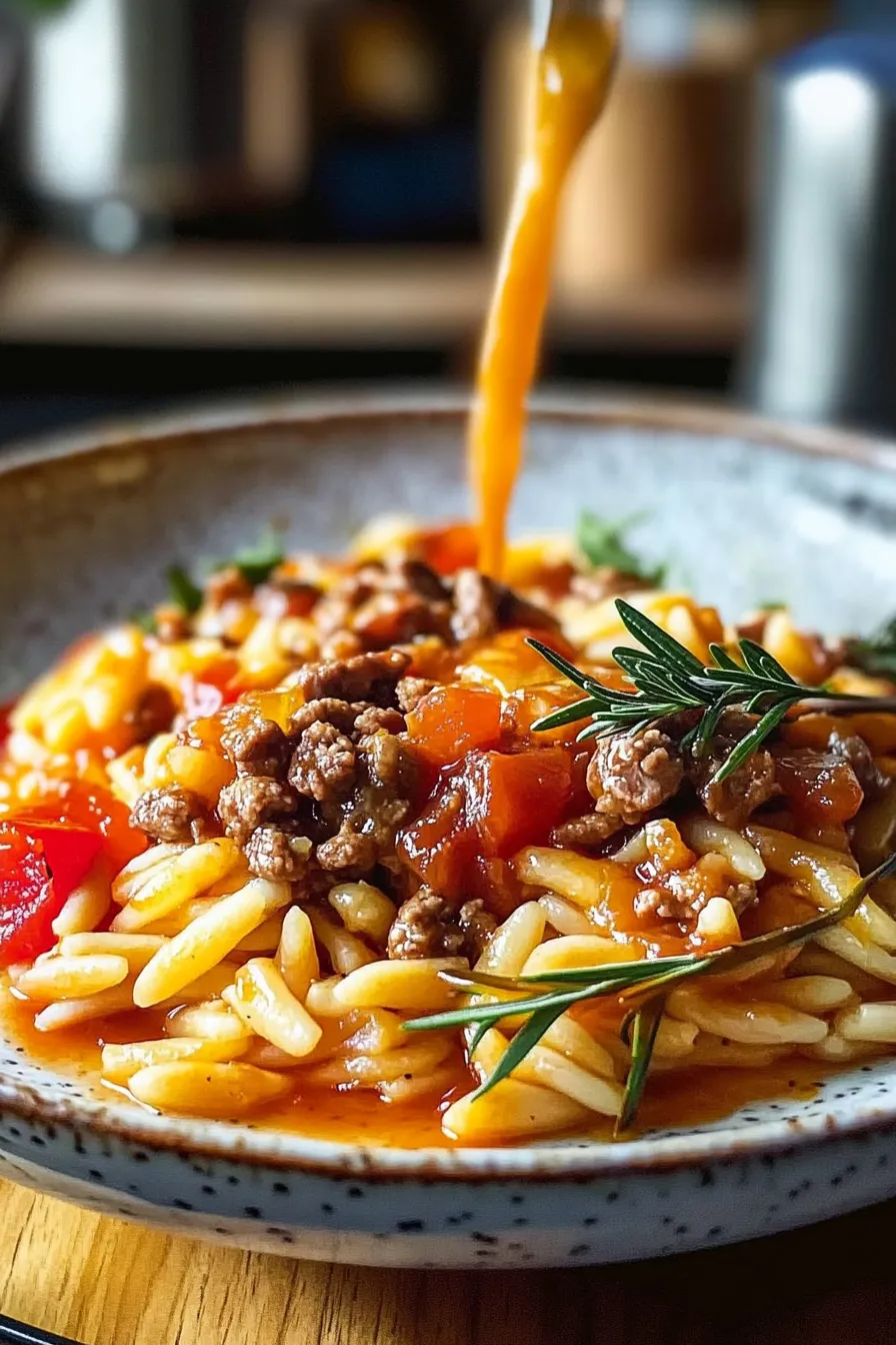 Delicious Ground Beef Orzo Recipe for Everyone