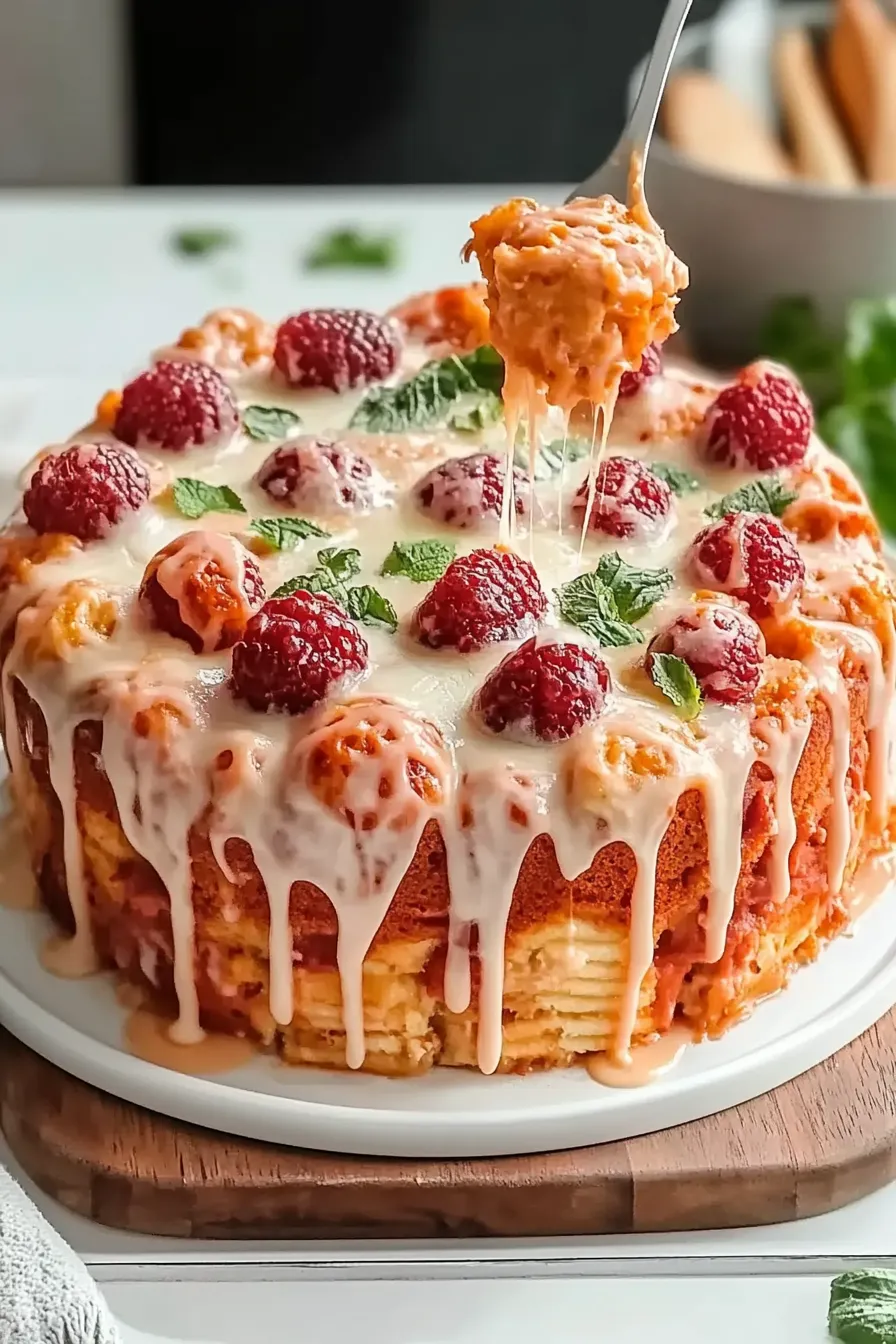 Dump and Bake Meatball Casserole