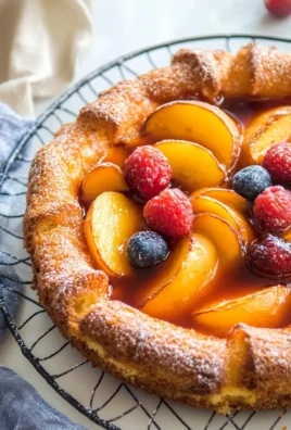 Freshly Baked Easy Peach Galette