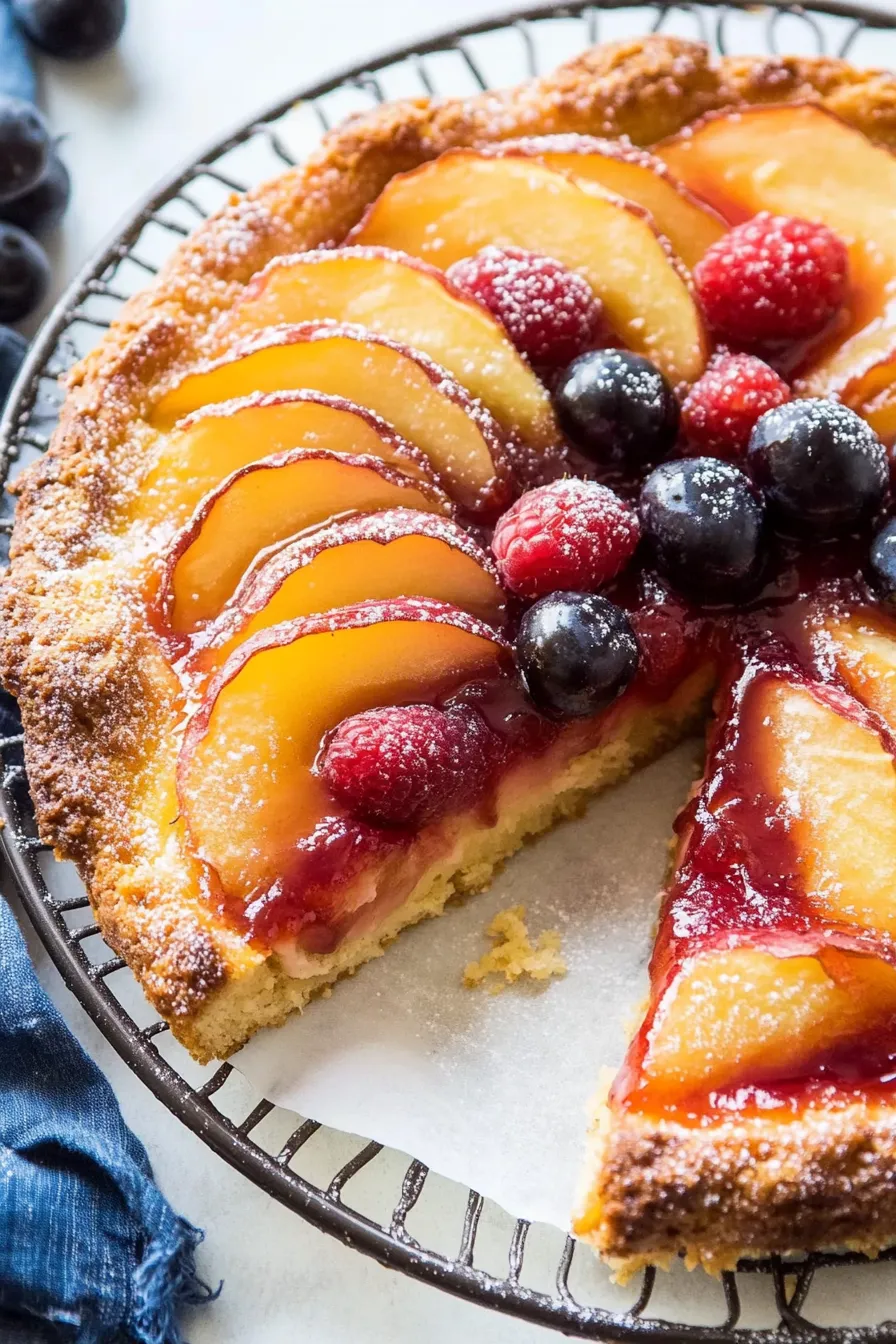 Easy Peach Galette Recipe