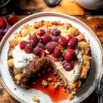 Delicious Easy Strawberry Spoon Cake Ready to Serve