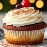 Festive Eggnog Cupcakes Ready to Enjoy